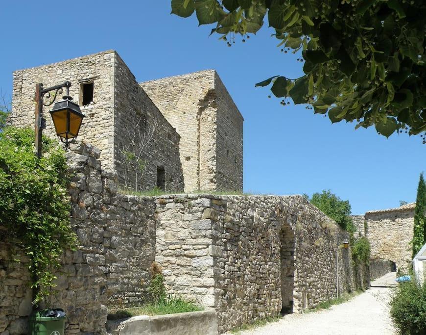 Le Mazet Sainte-Jalle, Piscine Chauffee, Jardin Clos, Barbecue En Baronnies Provencales Eksteriør bilde