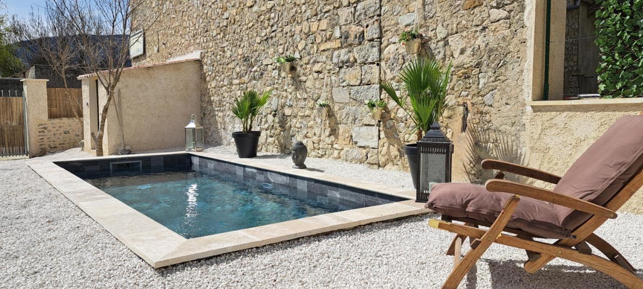 Le Mazet Sainte-Jalle, Piscine Chauffee, Jardin Clos, Barbecue En Baronnies Provencales Eksteriør bilde