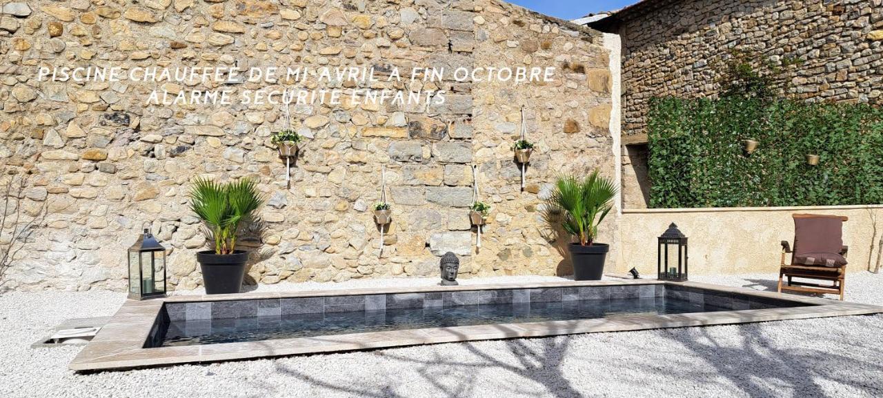 Le Mazet Sainte-Jalle, Piscine Chauffee, Jardin Clos, Barbecue En Baronnies Provencales Eksteriør bilde
