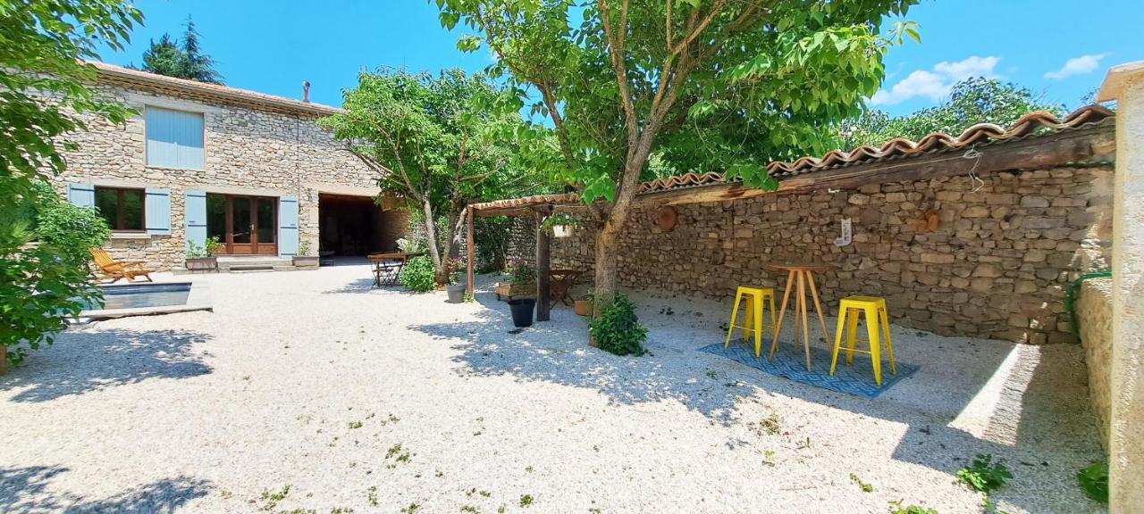 Le Mazet Sainte-Jalle, Piscine Chauffee, Jardin Clos, Barbecue En Baronnies Provencales Eksteriør bilde
