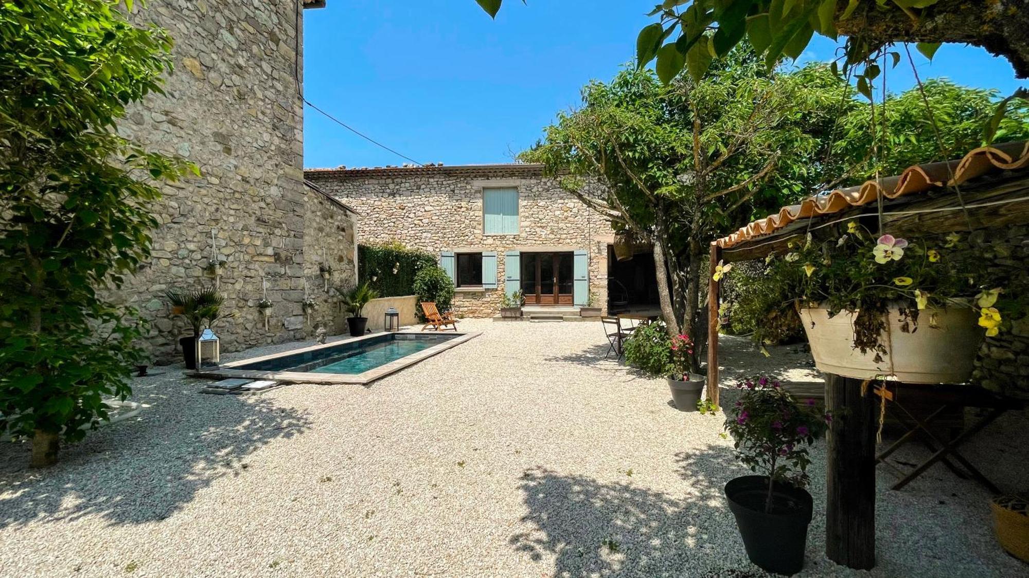 Le Mazet Sainte-Jalle, Piscine Chauffee, Jardin Clos, Barbecue En Baronnies Provencales Eksteriør bilde